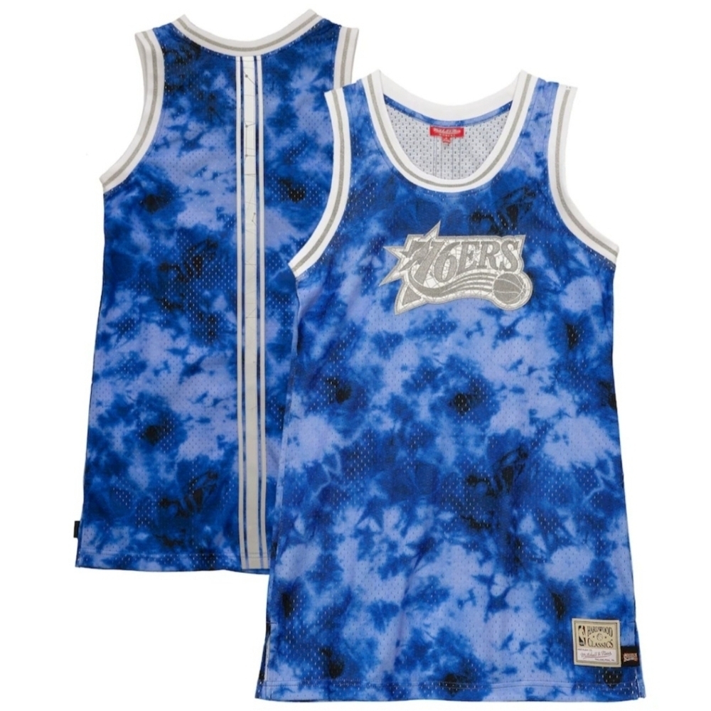 Philadelphia 76ers NBA Jersey Tank Dress Large NWT